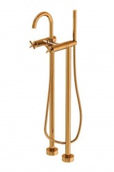 STEINBERG - 250 Vaňová batéria do podlahy, ružové zlato (250 1162 RG)