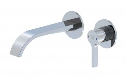 STEINBERG - 280 Umývadlová batéria pod omietku, 2-otvorová inštalácia, chróm (280 1814 3)