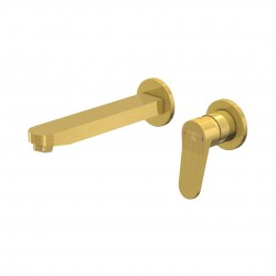 STEINBERG - 340 Umývadlová batéria pod omietku, 2-otvorová inštalácia, kefované zlato (340 1814 3 BG)