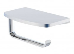 STEINBERG - 450 Držiak toaletného papiera s poličkou, chróm (450 2820)