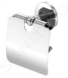 STEINBERG - 650 Držiak toaletného papiera s krytom, chróm (650 2800)