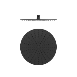 TRES hlavová sprcha čierna mat 300 mm SLIM 134315010NM (TG 134315010NM)