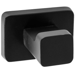 Tutumi - Jednoramenný vešiak na uteráky čierny ERLO 03 (REA-80007)