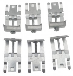 Úchytky pre nerezové drezy Aqualine (bal 6ks) (NDAQ410)