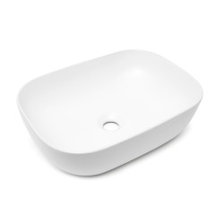 Umývadlo na dosku SAT Infinitio 45,5x32,5 cm mat bez prepadu SATINF4532M (SATINF4532M)