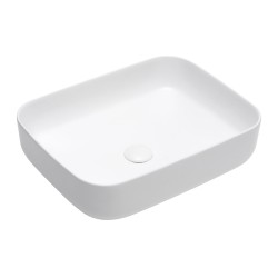 Umývadlo na dosku SAT Infinitio 50x39 cm mat bez otvoru pre batériu SATINF5039M (SATINF5039M)
