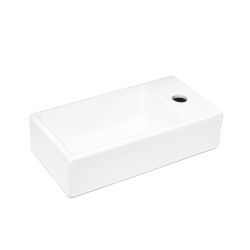 Umývadlo SAT Brevis 40,5x20,5 cm otvor pre batériu vpravo SATBRE4020SR (SATBRE4020SR)