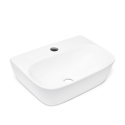 Umývadlo SAT Brevis 43x30 cm bez prepadu SATBRE4330R (SATBRE4330R)