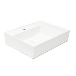 Umývadlo SAT Cube Way 60x46 cm otvor pre batériu uprostred SATCW6046P (SATCW6046P)