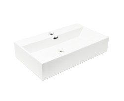 Umývadlo SAT Cube Way 75x42 cm otvor pre batériu uprostred SATCW7542 (SATCW7542)