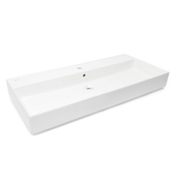 Umývadlo SAT Infinitio 100,4x46,5 cm otvor pre batériu uprostred SATINF10046 (SATINF10046)