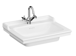 Umývadlo VitrA Ricordi 65x53 cm otvor pre batériu uprostred 7801-003-0001 (7801-003-0001)