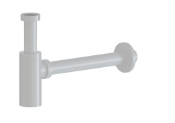 Umývadlový sifón SAT Project 5/4 DN32 biela lesk plast SATSIFMPLW (SATSIFMPLW)