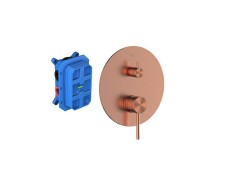 Vaňová batéria SAT Aurum vrátane podomietkového telesa brúsená rose gold SATBAUR215BRG (SATBAUR215BRG)