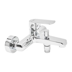 Vaňová batéria SAT Feel bez sprchového setu 150 mm chróm SATBSFEEL222 (SATBSFEEL222)