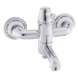 Vaňová batéria SIKO Provence bez sprchového setu 150 mm chróm SIKOBSPV222 (SIKOBSPV222)
