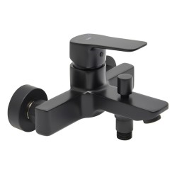 Vanová baterie SAT Cube Way bez sprchového setu 150 mm černá matná CU222C (CU222C)