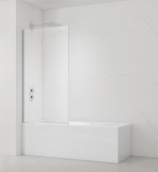 Vaňová zástena SAT 150x80 cm chróm SIKOVZPEV150 (SIKOVZPEV150)