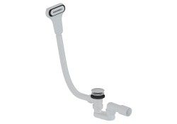 Vaňový automat click/clack a štrbinový prepad DN40/DN50 SAT biela matná plast SATAVAS60CCBM (SATAVAS60CCBM)
