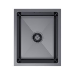 VELAZO - Oceľový kuchynský drez 37 x 45, grafit VELAZ(3745B)