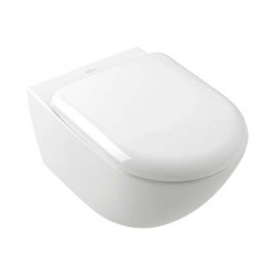 VILLEROY & BOCH - Antao Závesné WC, Rimless, CeramicPlus, TwistFlush, alpská biela (4674T0R1)