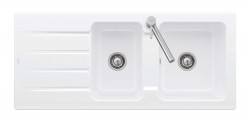 VILLEROY & BOCH - Architectura Keramický drez 116x51 cm s odtokom, CeramicPlus, alpská biela (338002R1)