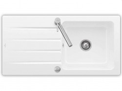 VILLEROY & BOCH - Architectura Keramický drez 86x51 cm s odtokom, CeramicPlus, alpská biela (335002R1)