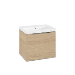 VILLEROY & BOCH - Architectura Skrinka s umývadlom, 55x47x42 cm, 1 zásuvka, Nordic Oak (4A876001SVJ)