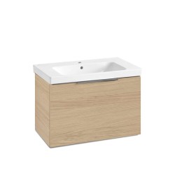 VILLEROY & BOCH - Architectura Skrinka s umývadlom, 75x47x42 cm, 1 zásuvka, Nordic Oak (4A878001SVJ)