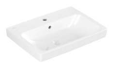 VILLEROY & BOCH - Architectura Umývadlo 60x45 cm, s prepadom, otvor na batériu, CeramicPlus, alpská biela (4A8760R1)