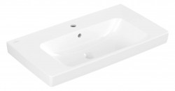 VILLEROY & BOCH - Architectura Umývadlo 80x45 cm, s prepadom, otvor na batériu, alpská biela (4A878001)