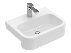 VILLEROY & BOCH - Architectura Umývadlo polozápustné 55x43 cm, bez prepadu, otvor na batériu, alpská biela (41905601)