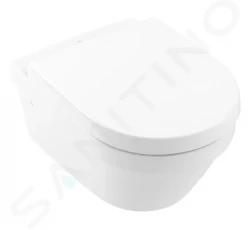 VILLEROY & BOCH - Architectura Závesné WC s WC doskou SoftClosing, DirectFlush, alpská biela (4694HR01)