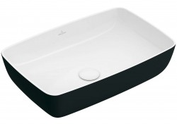 VILLEROY & BOCH - Artis Umývadlo na dosku, 58x38 cm, Coal Black (417258BCT8)