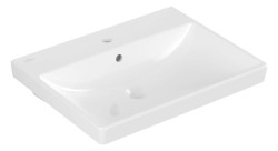 VILLEROY & BOCH - Avento Umývadlo nábytkové, 60x47 cm, s prepadom, otvor na batériu, alpská biela (41586001)