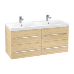 VILLEROY & BOCH - Avento Umývadlová skrinka, 118x51x45 cm, 4 zásuvky, Nordic Oak (A89300VJ)