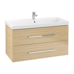 VILLEROY & BOCH - Avento Umývadlová skrinka, 98x51x45 cm, 2 zásuvky, Nordic Oak (A89200VJ)