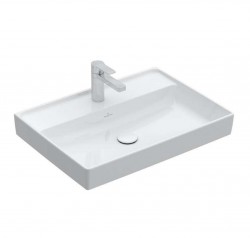 VILLEROY & BOCH - Collaro Umývadlo 65x47 cm, bez prepadu, otvor na batériu, alpská biela (4A336601)