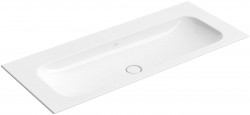 VILLEROY & BOCH - Finion Umývadlo nábytkové, 120x50 cm, bez prepadu, bez otvoru na batériu, CeramicPlus, alpská biela (4164C3R1)