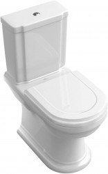 VILLEROY & BOCH - Hommage WC kombi misa, 37x73 cm, CeramicPlus, biela (666210R1)