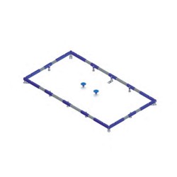 VILLEROY & BOCH - Inštalačný rám ViFrame na vaničky do 1000x1000 mm (U91412100)