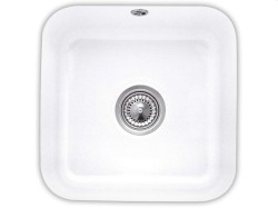 VILLEROY & BOCH - Keramický drez 45x45 cm s odtokom, CeramicPlus, alpská biela (670301R1)