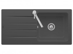 VILLEROY & BOCH - Keramický drez Architectura 60 Graphit nástavný 1000 x 510 bez excentra (336001i4)