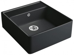 VILLEROY & BOCH - Keramický drez Single-bowl sink Ebony modulový 595 x 630 x 220 bez excentra (632061S5)