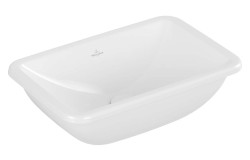 VILLEROY & BOCH - Loop&Friends Umývadlo vstavané, 45x28 cm, s prepadom, alpská biela (4A560001)