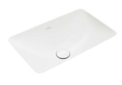 VILLEROY & BOCH - Loop&Friends Umývadlo vstavané, 54x34 cm, bez prepadu, alpská biela (4A570101)
