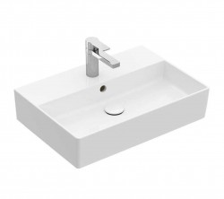 VILLEROY & BOCH - Memento 2.0 Umývadlo 50x42 cm, s prepadom, otvor na batériu, alpská biela (4A225001)