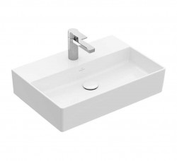 VILLEROY & BOCH - Memento 2.0 Umývadlo 60x42 cm, bez prepadu, otvor na batériu, alpská biela (4A226101)
