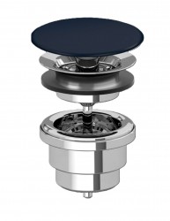 VILLEROY & BOCH - Neuzatvárateľná výpusť, CeramicPlus, Nightfall (680800R6)