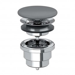 VILLEROY & BOCH - Neuzatvárateľná výpusť, grafit (683500I4)